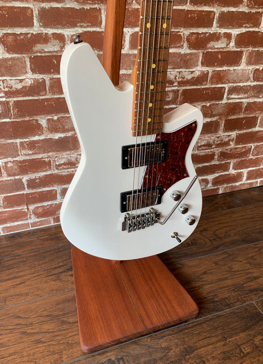 Reverend Descent W Baritone Guitar Trans White.  "Authorized Dealer"