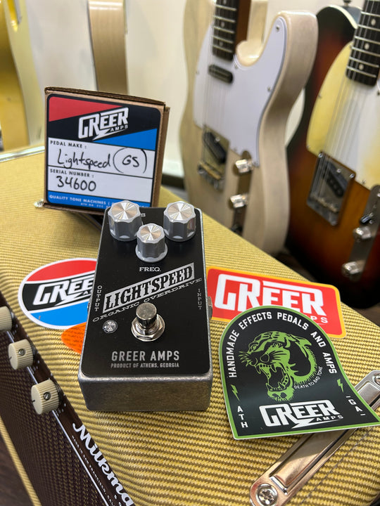 Greer Lightspeed Organic Overdrive - Black / Silver