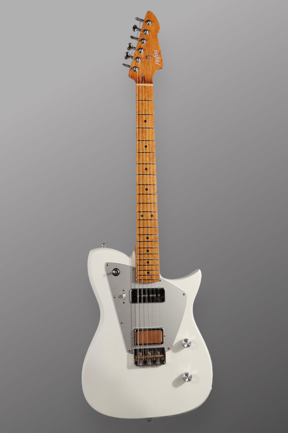 Rufini Guitars Zyco - Bianco Neve (aka Snow White) - Birdseye Maple. NEW. (Authorized Dealer)