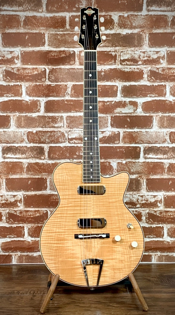 Yanuziello Electric 2013 Natural/Ivory 22 1/2" Scale, Excellent + Maple/Alder 5lbs 3.2oz (Video Demo)