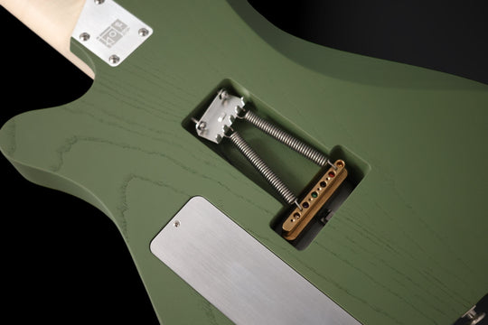 Tao Guitars Sutorato “U-A-M” - Lincoln Green (black filled pores) w/ ABM 2-Point Trem. NEW (Authorized Dealer) *VIDEO ADDED*