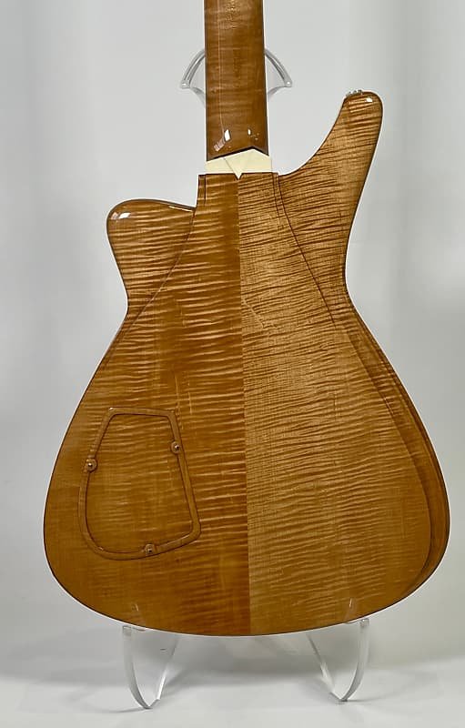Jesselli Guitars “3-Piece Special” Flame Maple. Fully Hollow & Carved 2021 / NEW (Authorized Dealer)