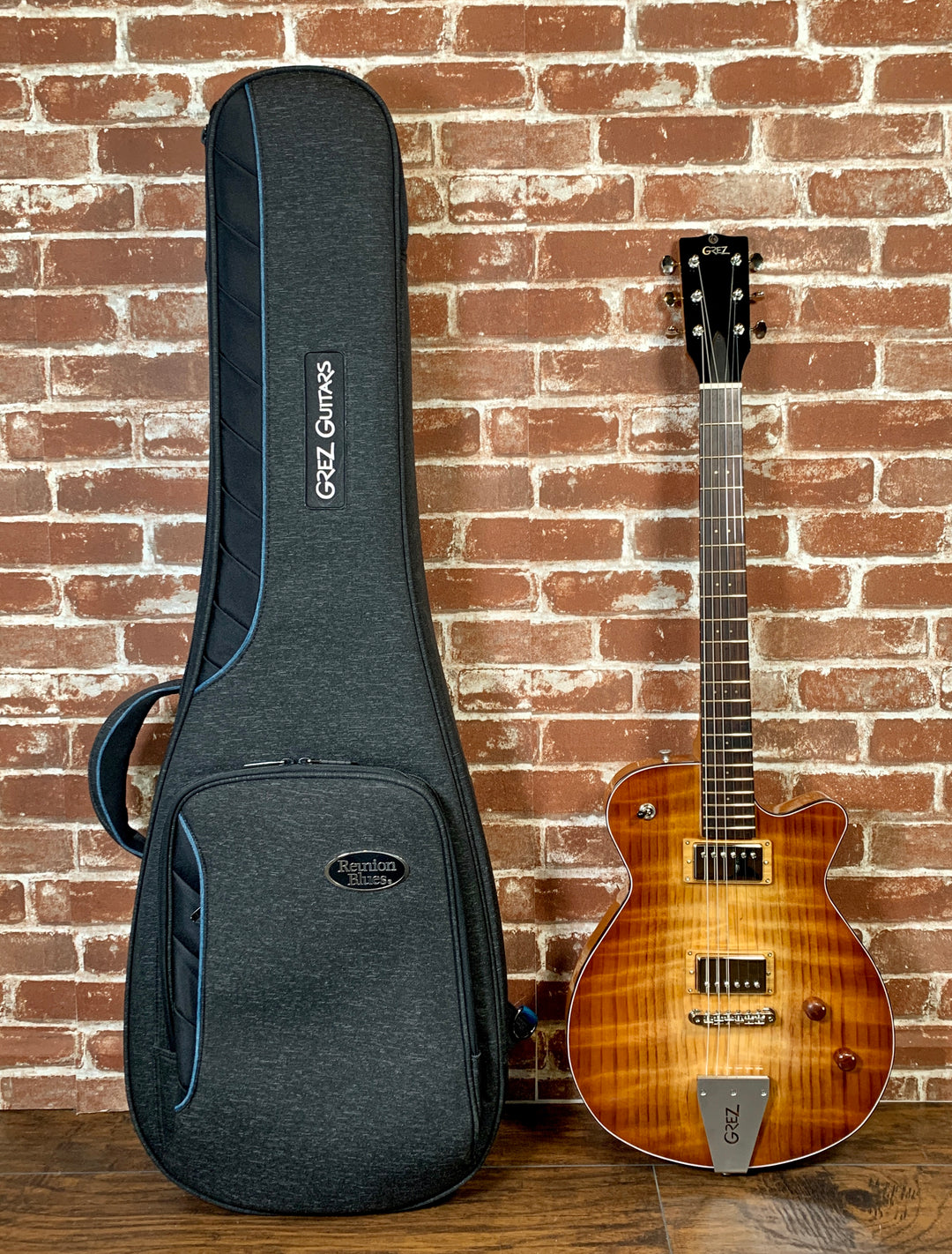 Grez Mendocino Custom, 2020 Tobacco Burst OG Redwood, Lollar Imperials 5lbs 3oz (Authorized Dealer)