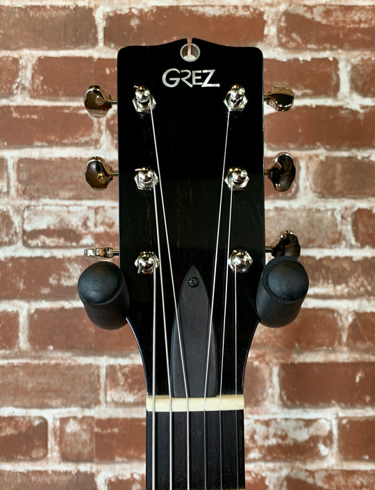 Grez Guitars Mendocino Custom, 2020, Natural Burl Redwood Top, Lollar HB's (Authorized Dealer)