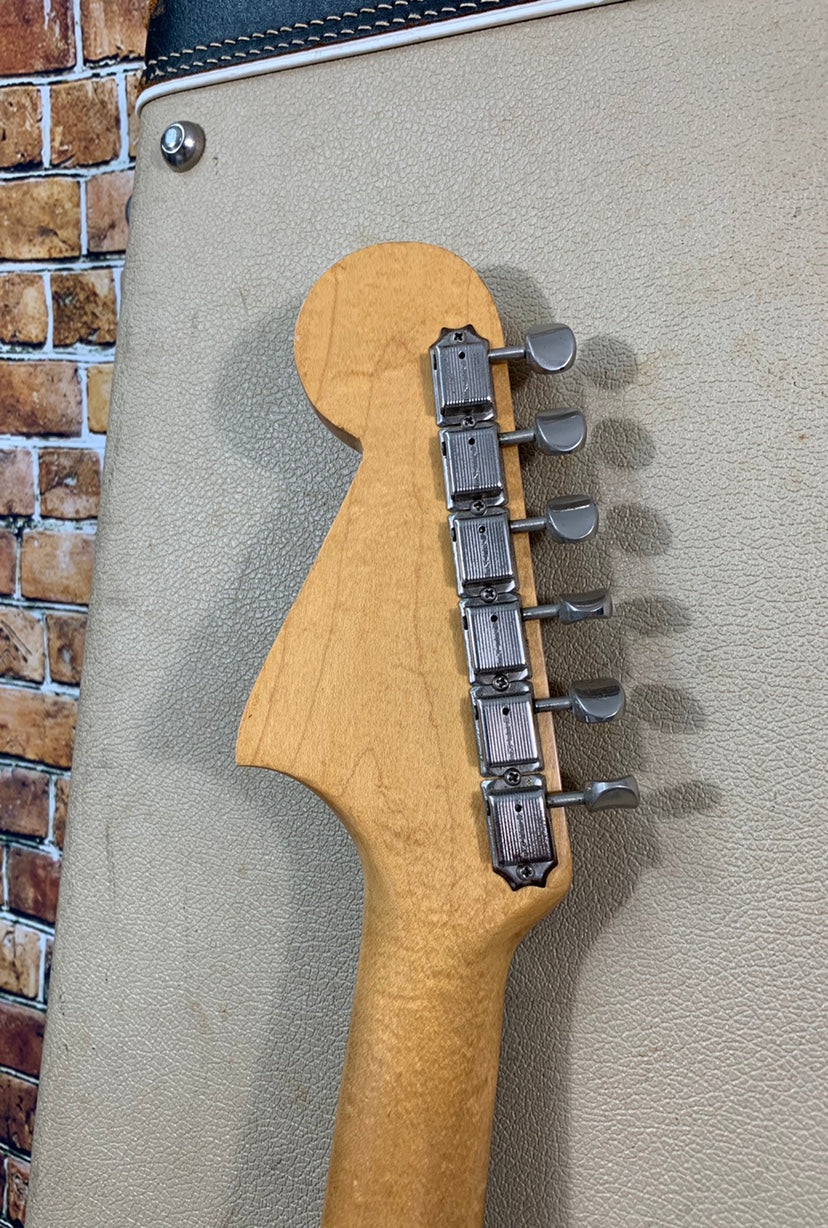 Fender Jaguar Sunburst 1964 Vintage Upgrades Mastery Bridge