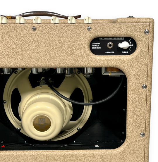Bartel Amps Starwood (Store demo model / 2022) Cream / Oxblood Grill. New, re-tubed w/ same model TAD Tubes (Authorized Dealer)