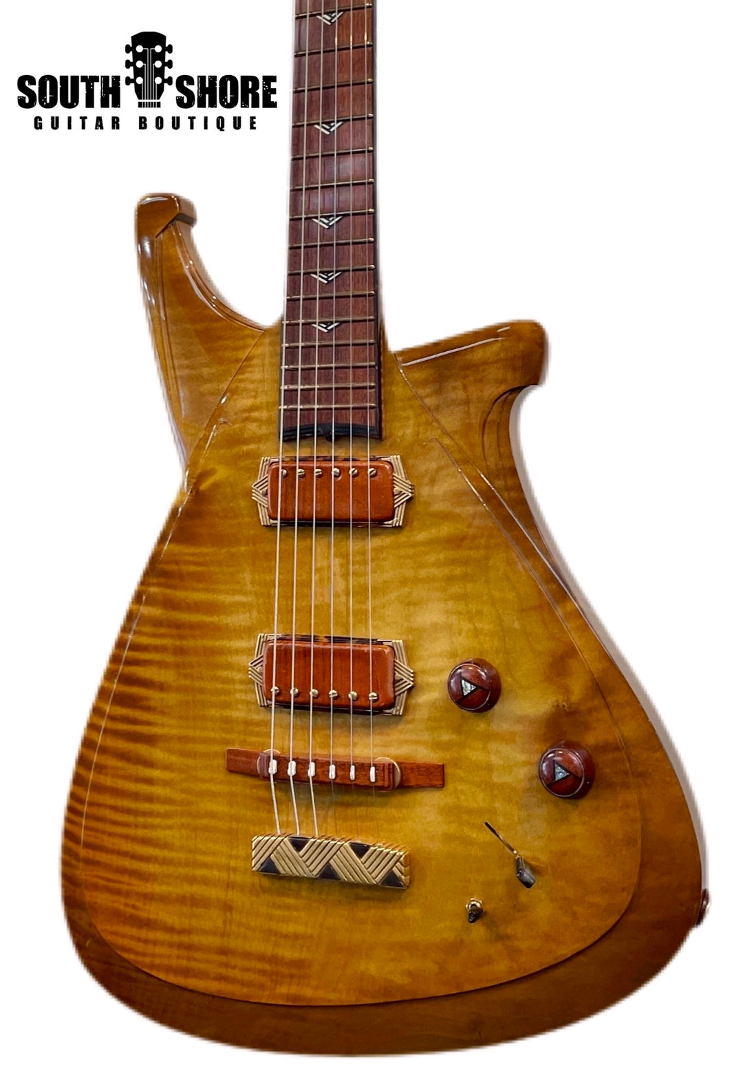 Jesselli Guitars Modernaire Style 2 Hollow 1-Piece Body NEW 2021 (Authorized Dealer) *Video Added*