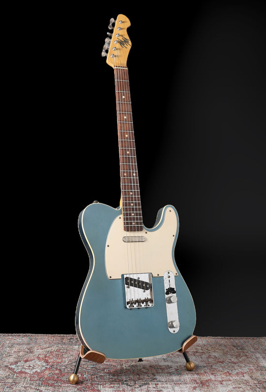 Mario T-Style - Deep Lake Placid Blue, Double Bound, Madagascar Rosewood board. NEW, Authorized Dealer)