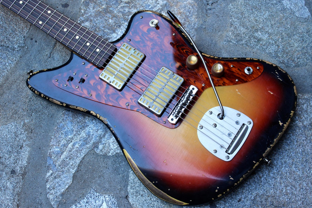Waterslide Offset Coodercaster  2019 Three Tone Sunburst