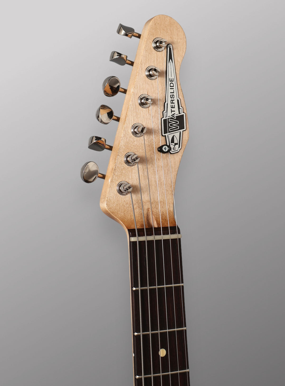 Waterslide Guitars Thinline T-Style Coodercaster - 2023 - Aged Fiesta Red. NEW (Authorized Dealer)