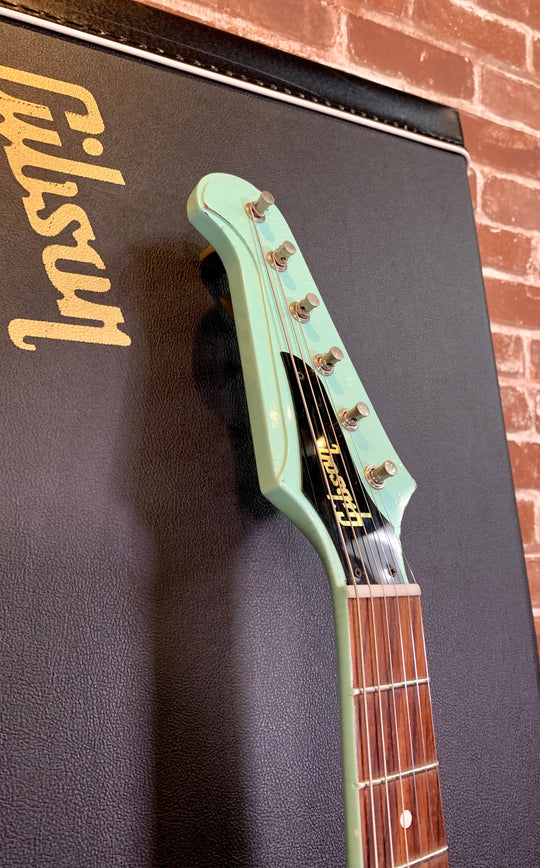 Gibson Custom Shop 63 Firebird Made 2 Measure Aged Seafoam Green 2016 Aged Seafoam Green